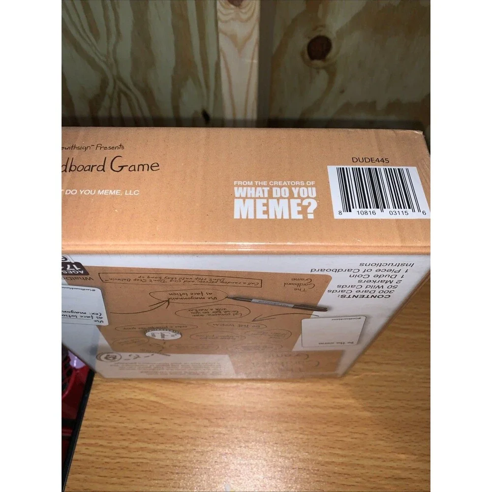 Dudewithsign cardboard game
